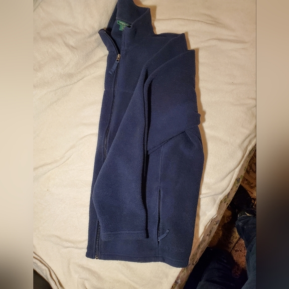 L.L. Bean Navy Fleece - Picture 4 of 4